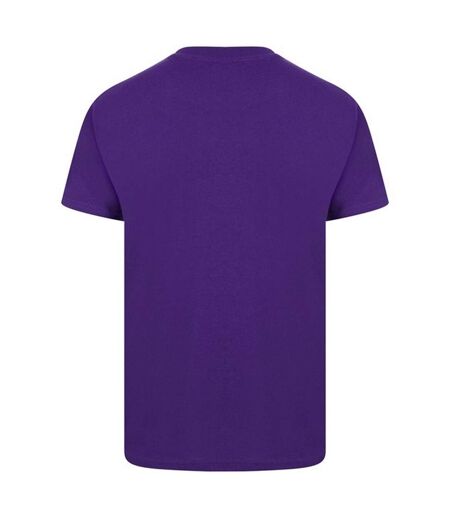 T-shirt Manches Courtes Homme Violet Casual