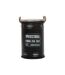 Lot de 3 Coffres Bidon Design Indus 51cm Noir-4