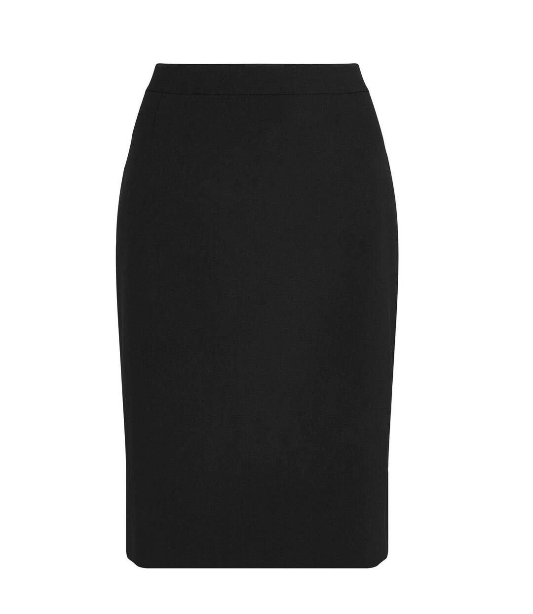 Jupe Droite Motif/style Uni Vilea Femme Noir Boss-1