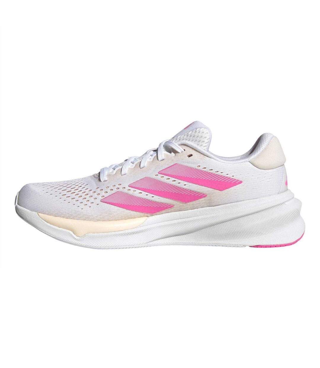 Womens/ladies Supernova Stride 2.0 Trainers White Pink Adidas-3