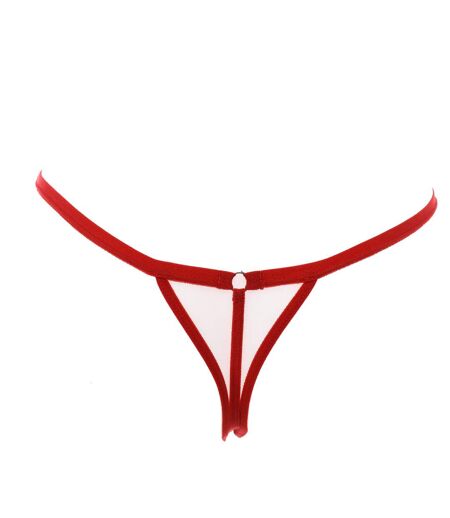 Three-strand lace thong 21685 woman