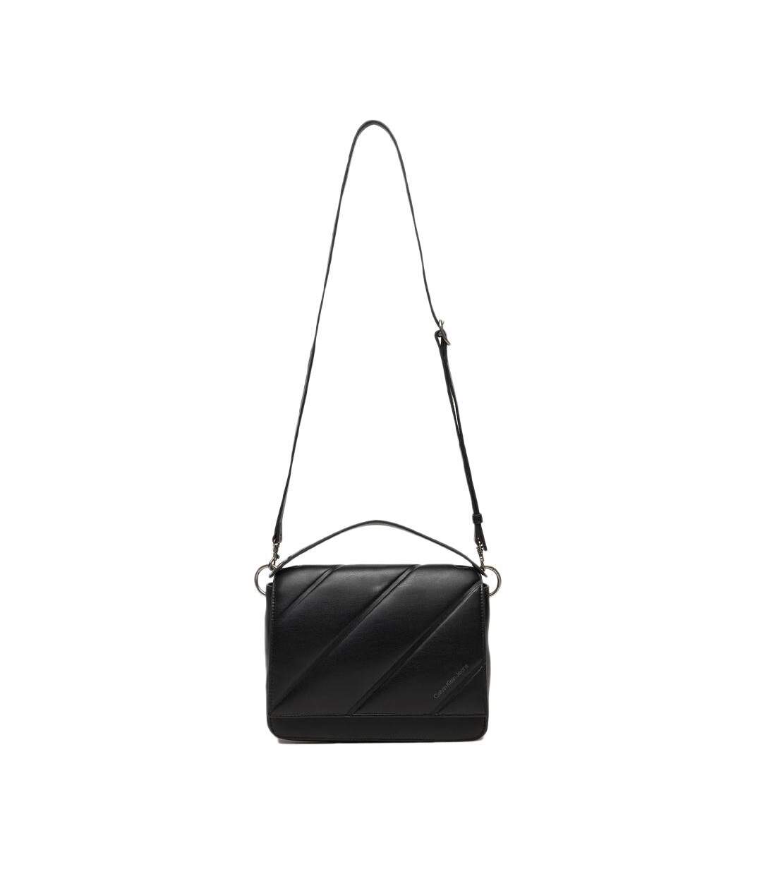 Sac Bandoulière Noir Femme Calvin Klein Jeans Quilted Boxy Flap - Taille unique-3