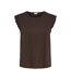 T-Shirt marron femme jdy salva-2
