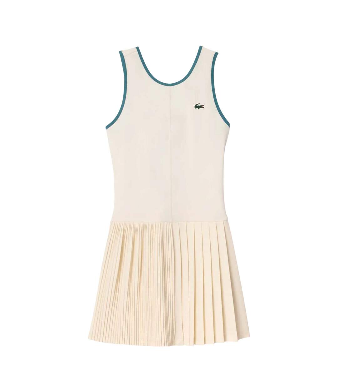 Robe Femme Blanc Bleu Lacoste-2