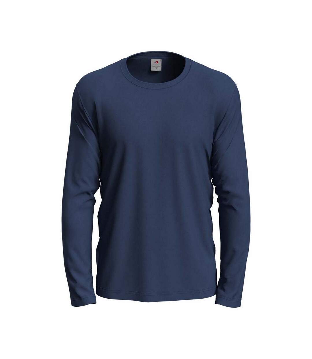 T-shirt Classic Homme Bleu Marine Stedman-1