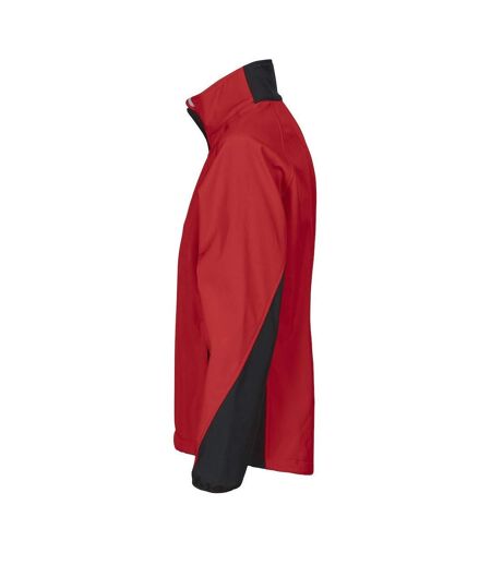 Womens/ladies Soft Shell Jacket Red Projob