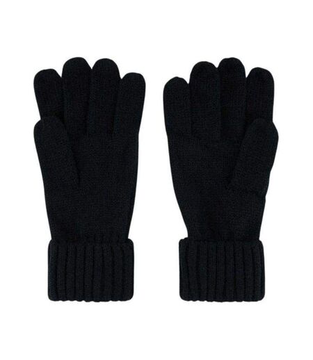 Gants Motif/style Logo Brodé Adulte Noir Champion