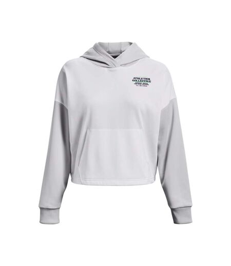 Sweat à capuche femme blanc Under Armour