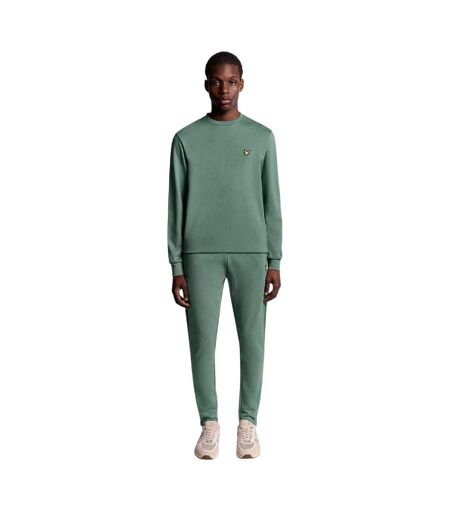 Mens Lightweight Sweatshirt Green Lyle & Scott