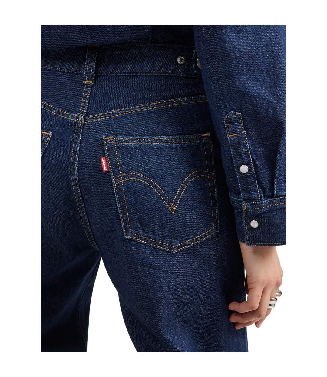 Combinaison Manches Longues Riona Femme Bleu Foncé Levis-4