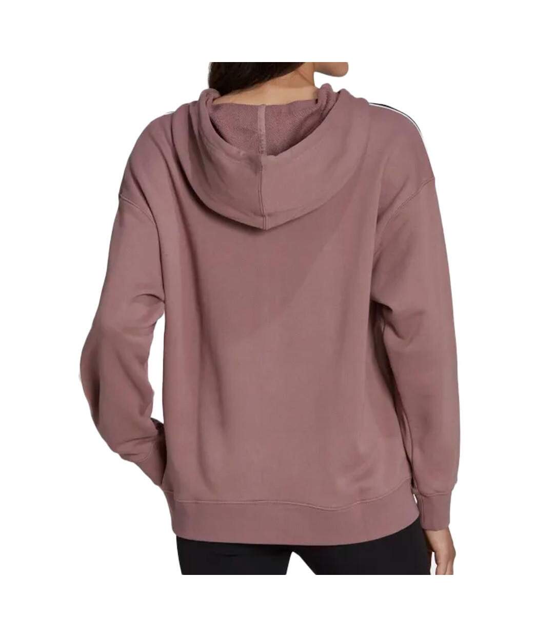 Sweat Mauve Femme Adidas Tape Hoodie - 38-2