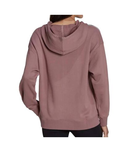 Sweat Mauve Femme Adidas Tape Hoodie - 38