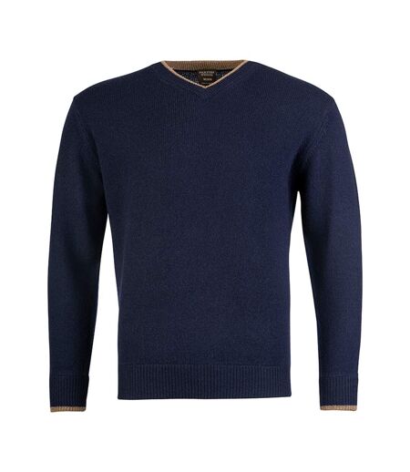Pull Ashcombe Homme Bleu Marine Jack Pyke
