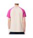T-Shirt de sport beige/rose homme lacoste ultra dry block tennis-2