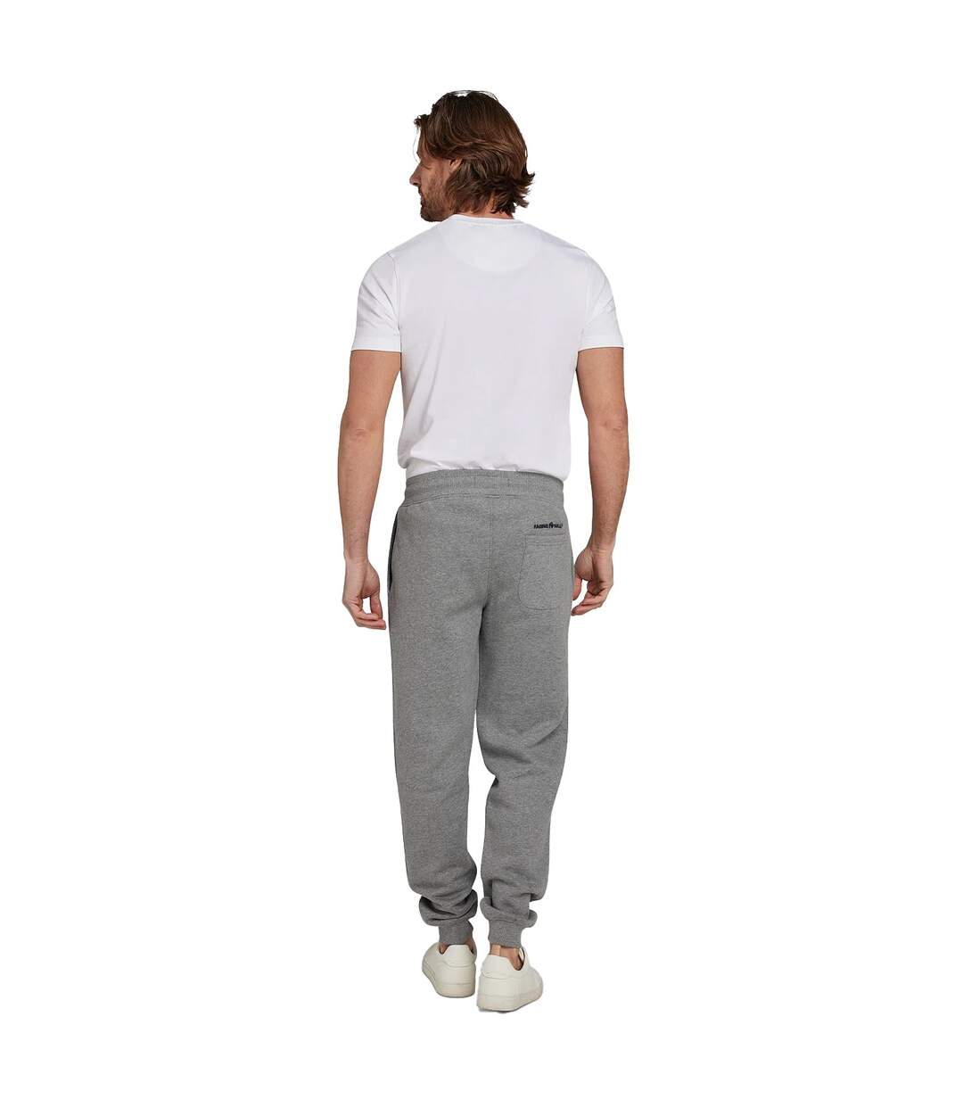 Pantalon de jogging homme gris chiné Raging Bull-2