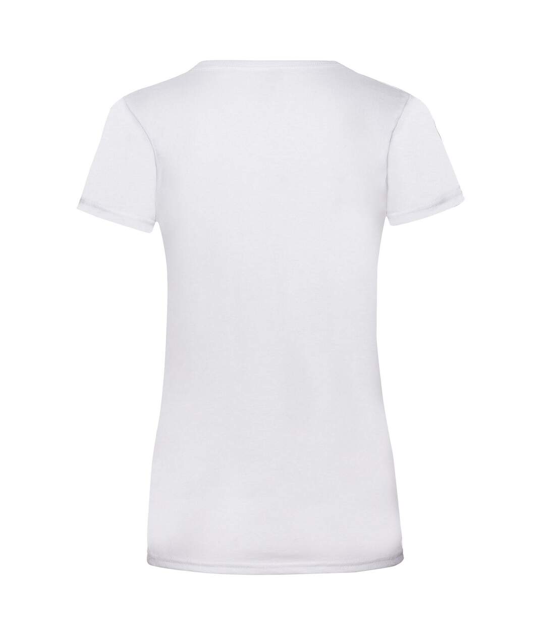 T-shirt femme blanc Fruit of the Loom