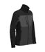 Womens/ladies Cascades Soft Shell Jacket Dolphin Black Stormtech-3