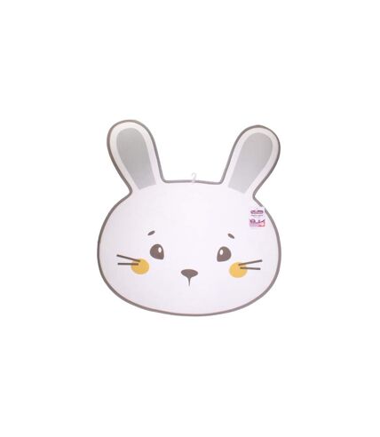 Tapis Mousse Enfant Lapin 75x80cm Blanc