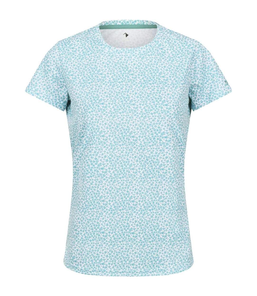Womens/ladies Fingal Edition Jersey Moisture Wicking T-shirt Blue Regatta-1