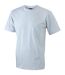 T-shirt homme poche poitrine - JN920 - gris chiné - workwear