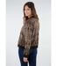 Blouson teddy motif ethnique PONNIA