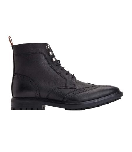 Chaussures Brogues Hemlock Homme Noir Base London