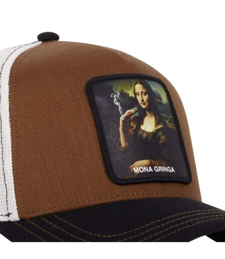 Casquette homme trucker effet bamboo finitions premium Mona chica Capslab