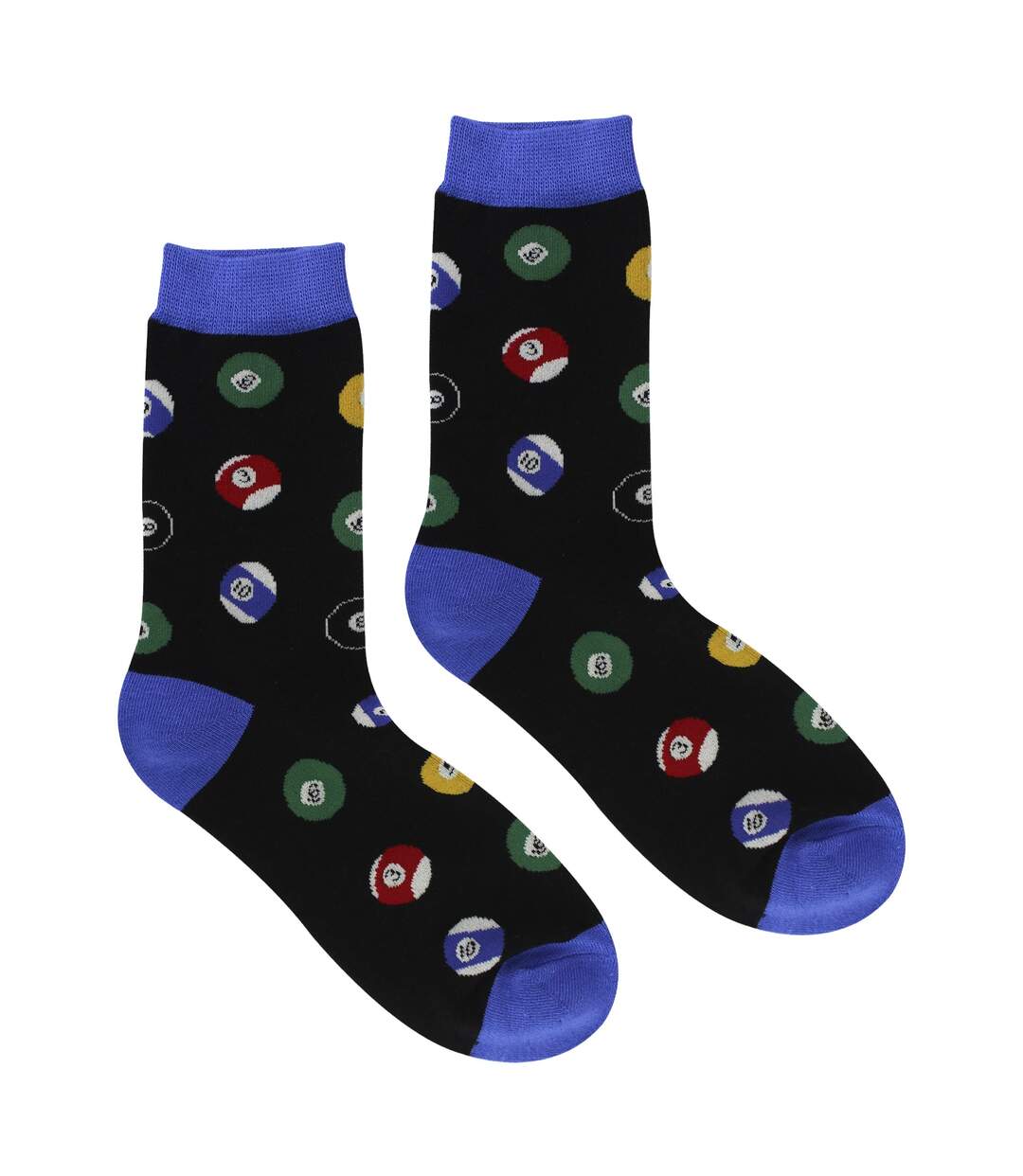 Mens Novelty Pool Balls Snooker Socks Soft Comfortable Bamboo Socks-3