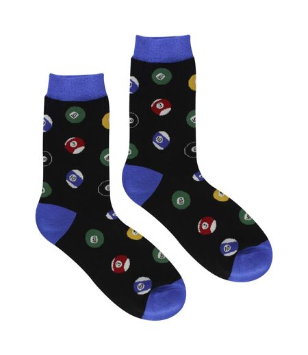 Mens Novelty Pool Balls Snooker Socks Soft Comfortable Bamboo Socks