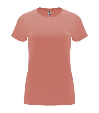 T-shirt capri femme orange argile Roly Roly