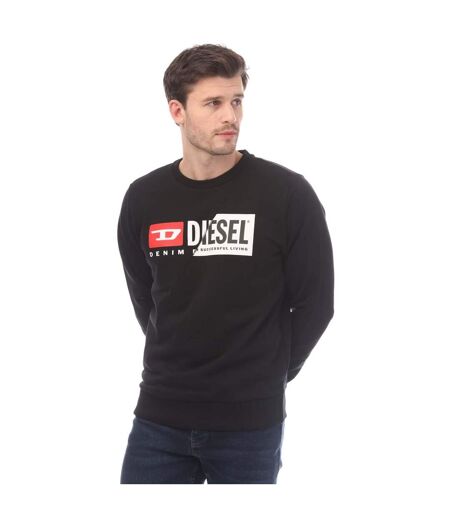 Mens S-girk Cuty Felpa Hoodie Black Diesel