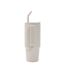 Embrace deluxe recycled stainless steel 900ml tumbler one size beige XD Collection-3