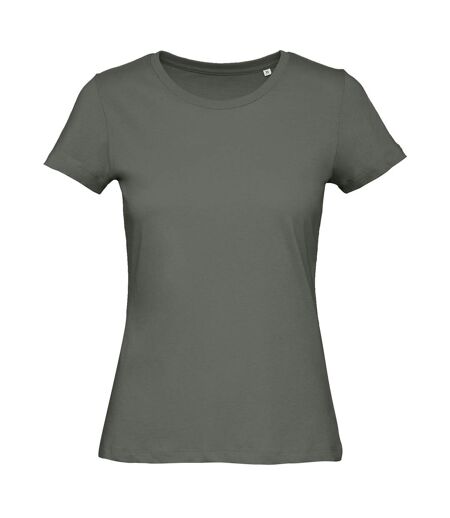 T-shirt Inspire Femme Gris Kaki B&C