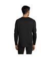 SOLS Mens Sporty Long Sleeve Performance T-Shirt (Black)