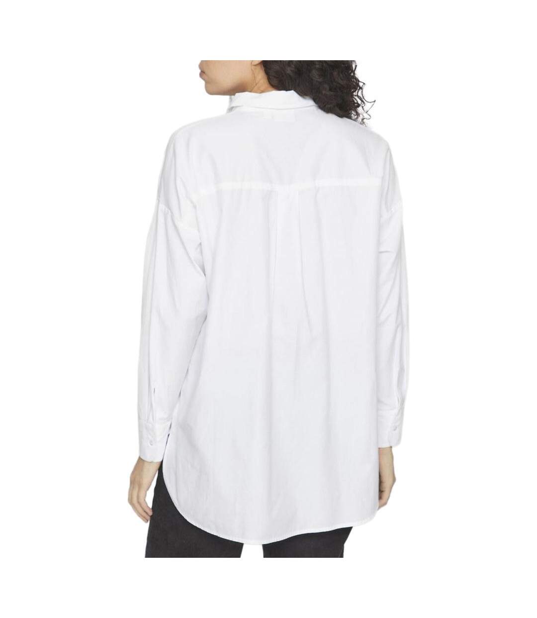 Chemise manches longues blanche femme vila vidarma-2