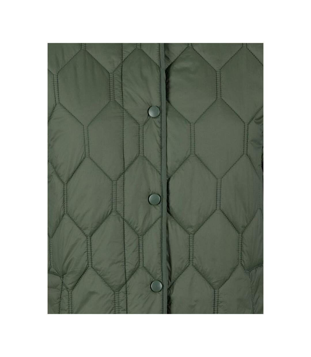 Doudoune Matelassée Phase Femme Kaki Trespass-3