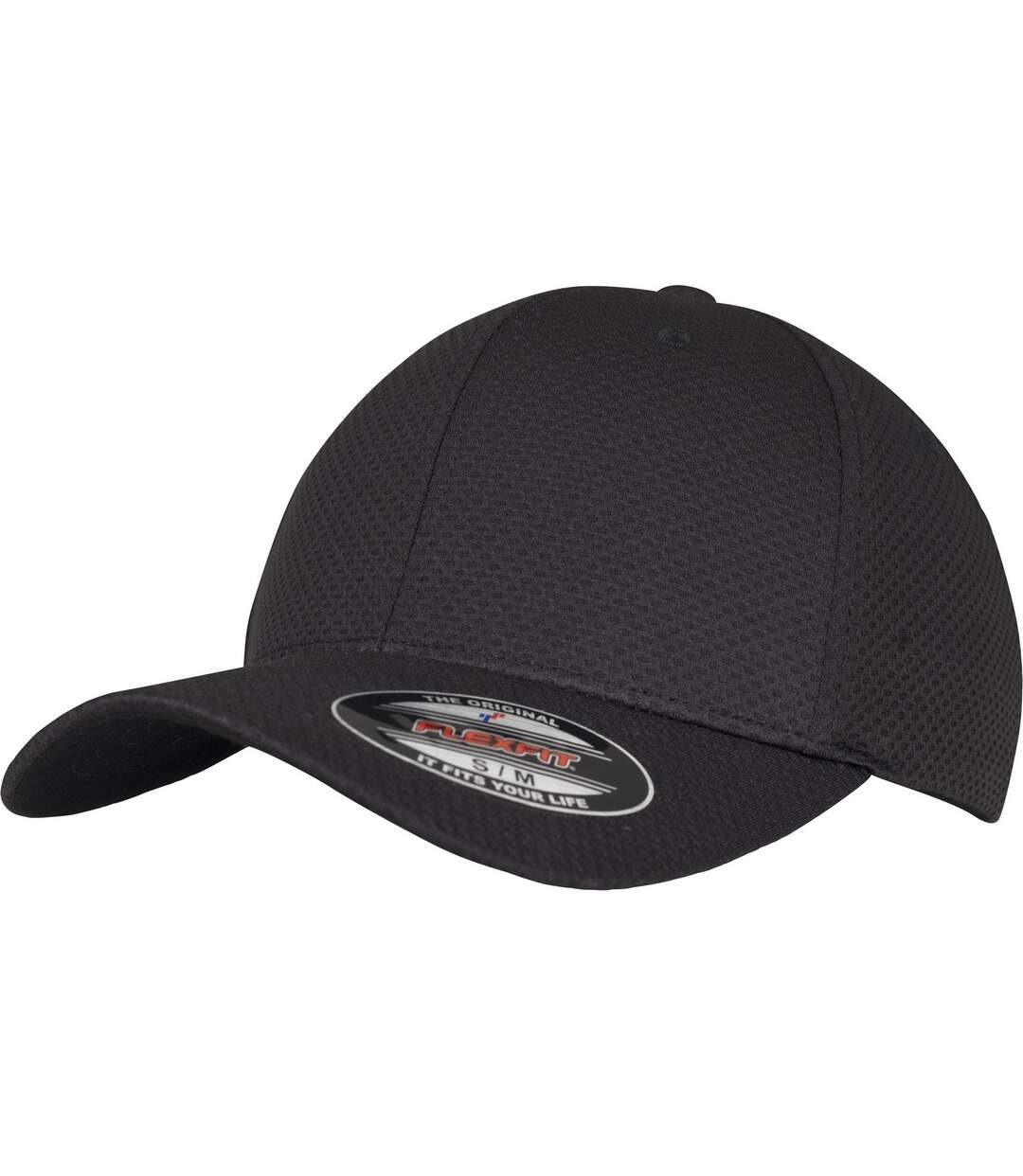 Casquette flexfit noir Yupoong-1