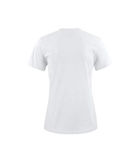 Womens/ladies Heavy T-shirt White Printer