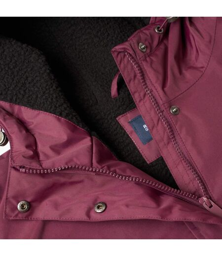 Veste Imperméable Brielly Femme Pourpre Noir Regatta