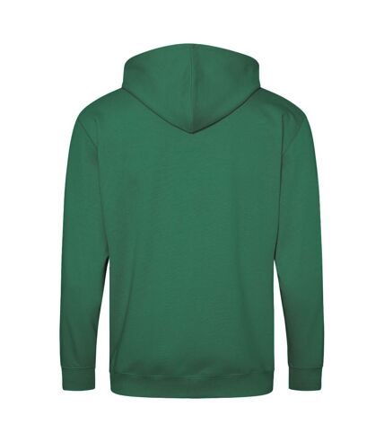 Awdis Plain Mens Hooded Sweatshirt / Hoodie / Zoodie (Bottle Green) - UTRW180