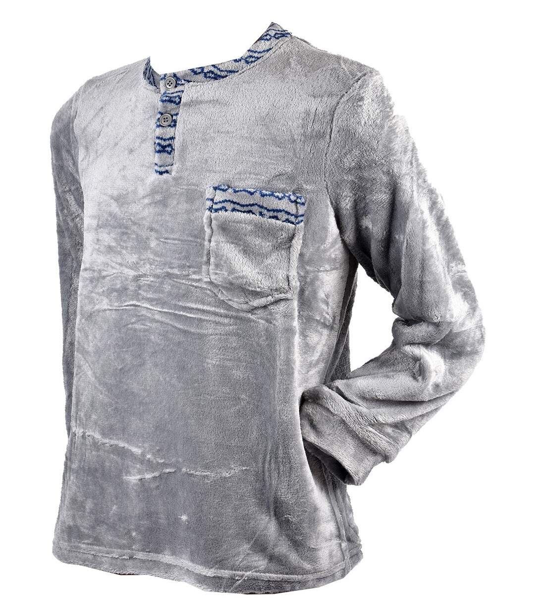 Pyjama Homme POLAIRE ECO 2545 GRIS