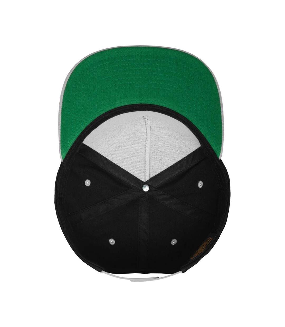 Casquette Ajustable Classic Noir Argenté Flexfit-3