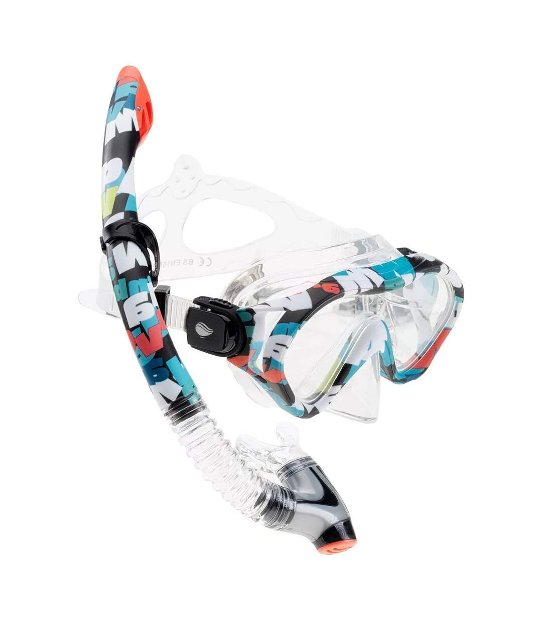 Aquawave - Set de plongée CHLAPPIE - Enfant (Noir) - UTIG153-3
