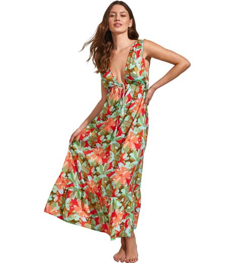 Robe longue estivale sans manches GIVERNY Selmark Mare