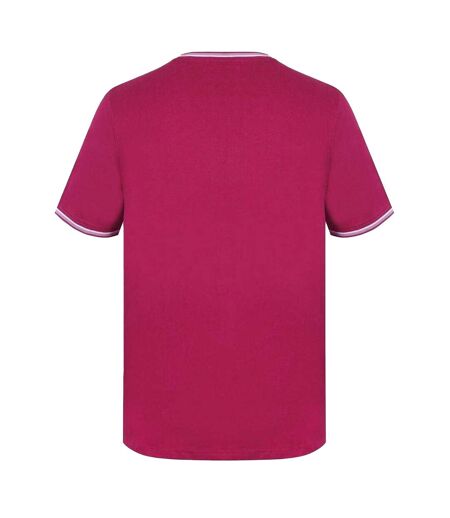 T-shirt Homme Bordeaux Chiné Slazenger