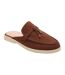 Womens/ladies Faux Suede Loafers Brown Where´s That From-3
