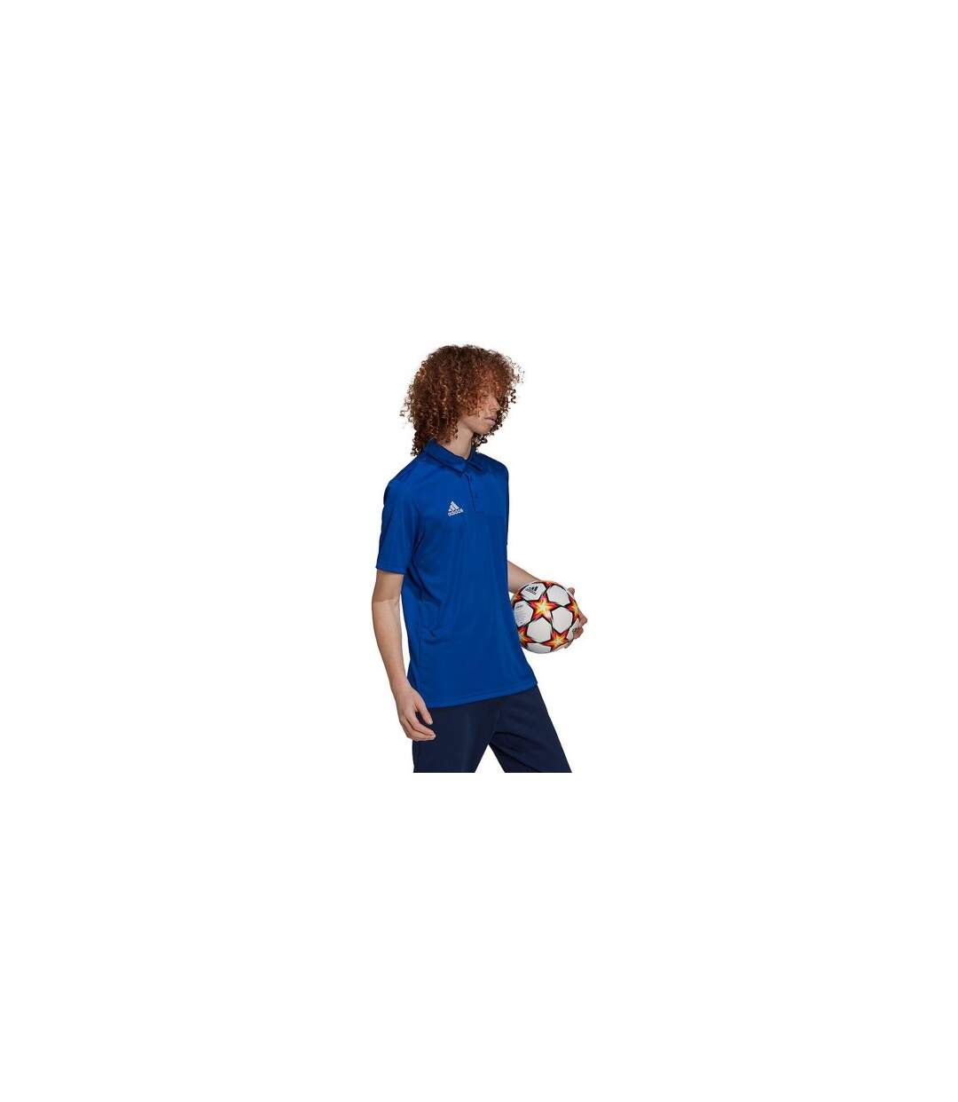 Polo Entrada Homme Bleu Adidas-1