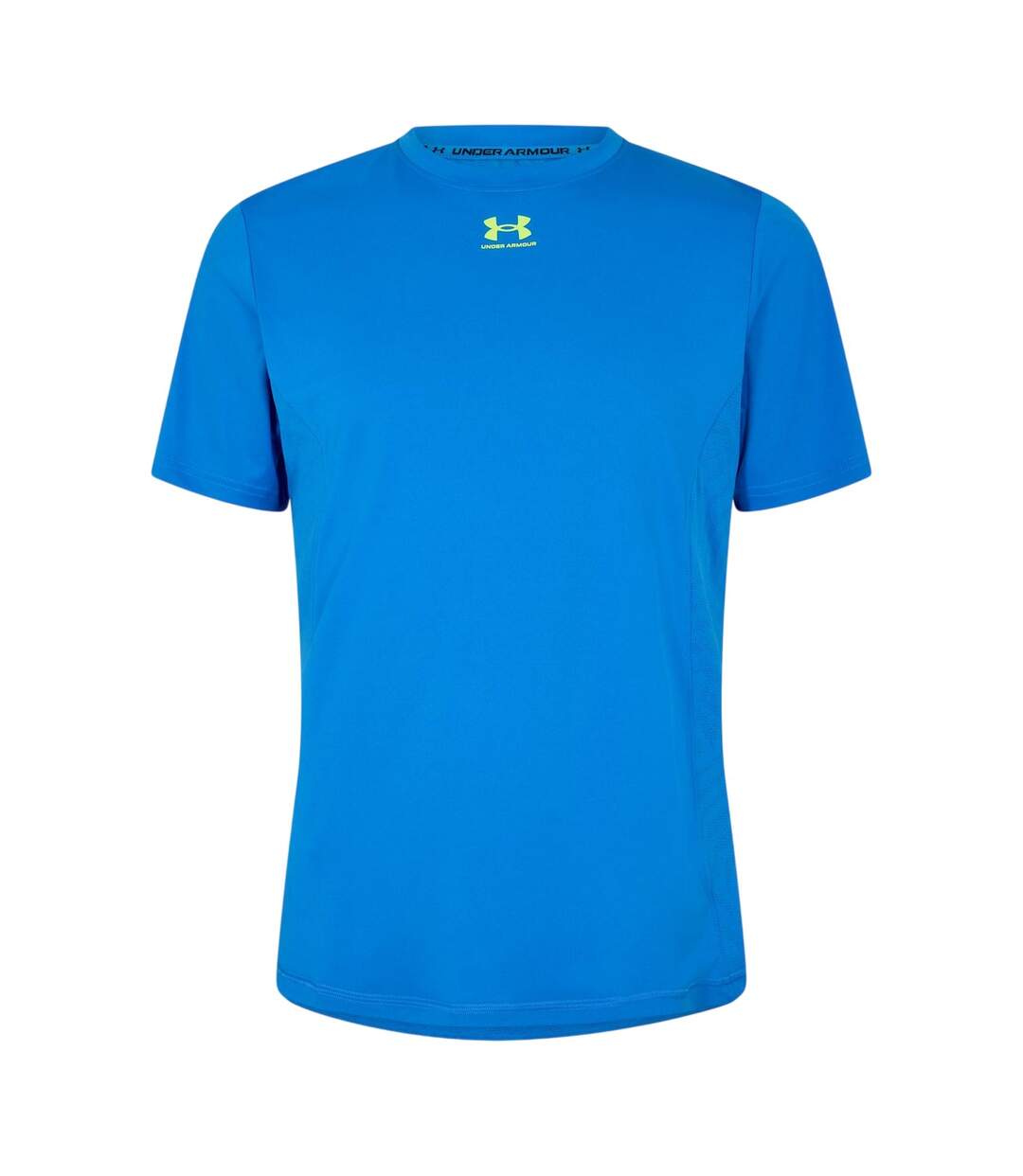 T-shirt Challenger Pro Homme Bleu Jaune Under Armour-2