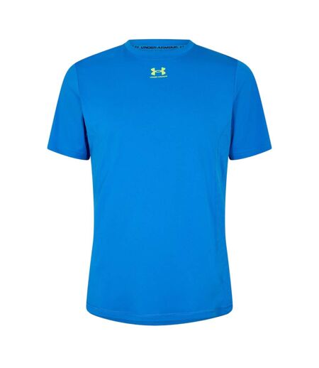 T-shirt Challenger Pro Homme Bleu Jaune Under Armour