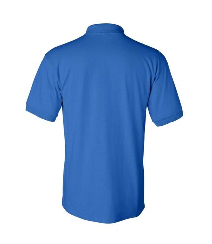 Gildan Adult DryBlend Jersey Short Sleeve Polo Shirt (Royal) - UTBC496